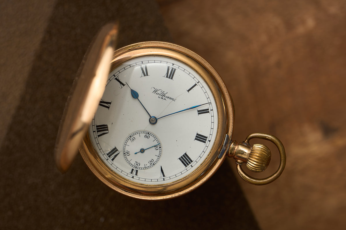 Bond St. Movement in a Dennison Moon Gold-Filled Case, c.1910