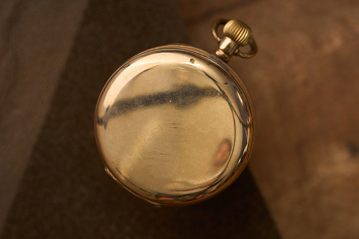 Bond St. Movement in a Dennison Moon Gold-Filled Case, c.1910