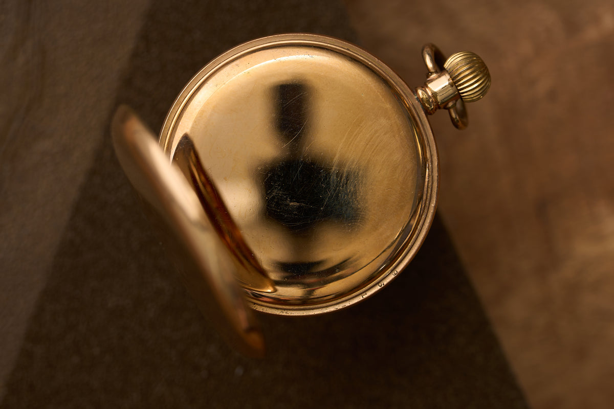 Bond St. Movement in a Dennison Moon Gold-Filled Case, c.1910