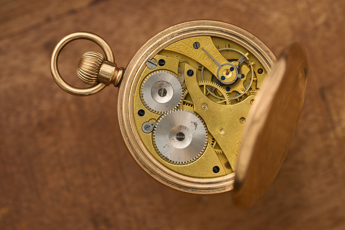 'Traveler' in an English Gold-Filled Case, c.1901