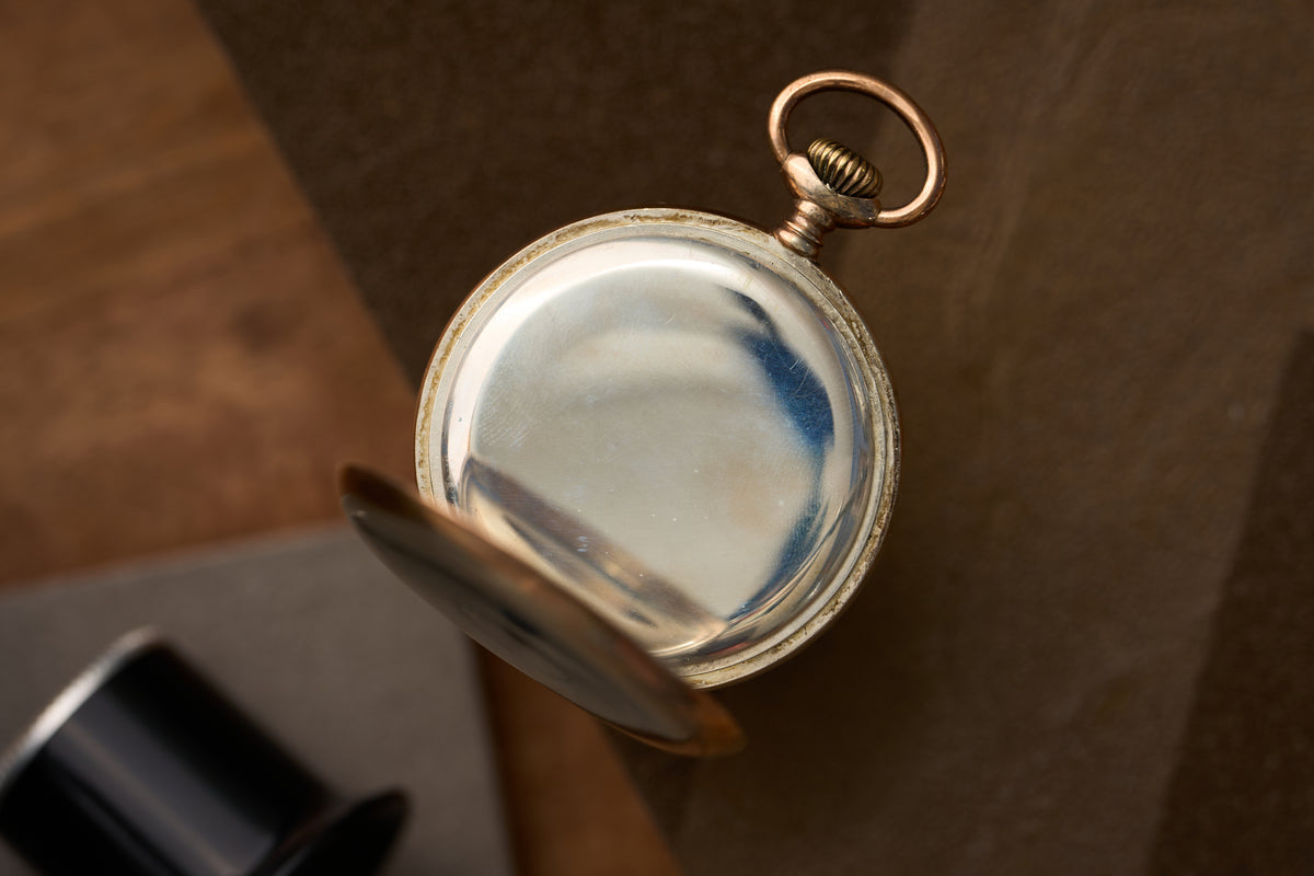 Breguet-Style Blued Hands on White Enamel, c.1912