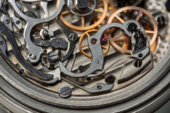 Ulysse Nardin Split-Seconds Chronomètre - Steel Observatory Pocket Chronograph, 1953, detail view 21