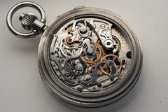 Ulysse Nardin Split-Seconds Chronomètre - Steel Observatory Pocket Chronograph, 1953, detail view 15