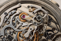 Ulysse Nardin Split-Seconds Chronomètre - Steel Observatory Pocket Chronograph, 1953, detail view 18