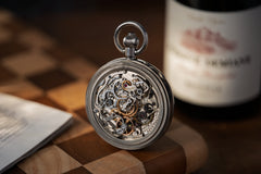 Ulysse Nardin Split-Seconds Chronomètre - Steel Observatory Pocket Chronograph, 1953, detail view 2