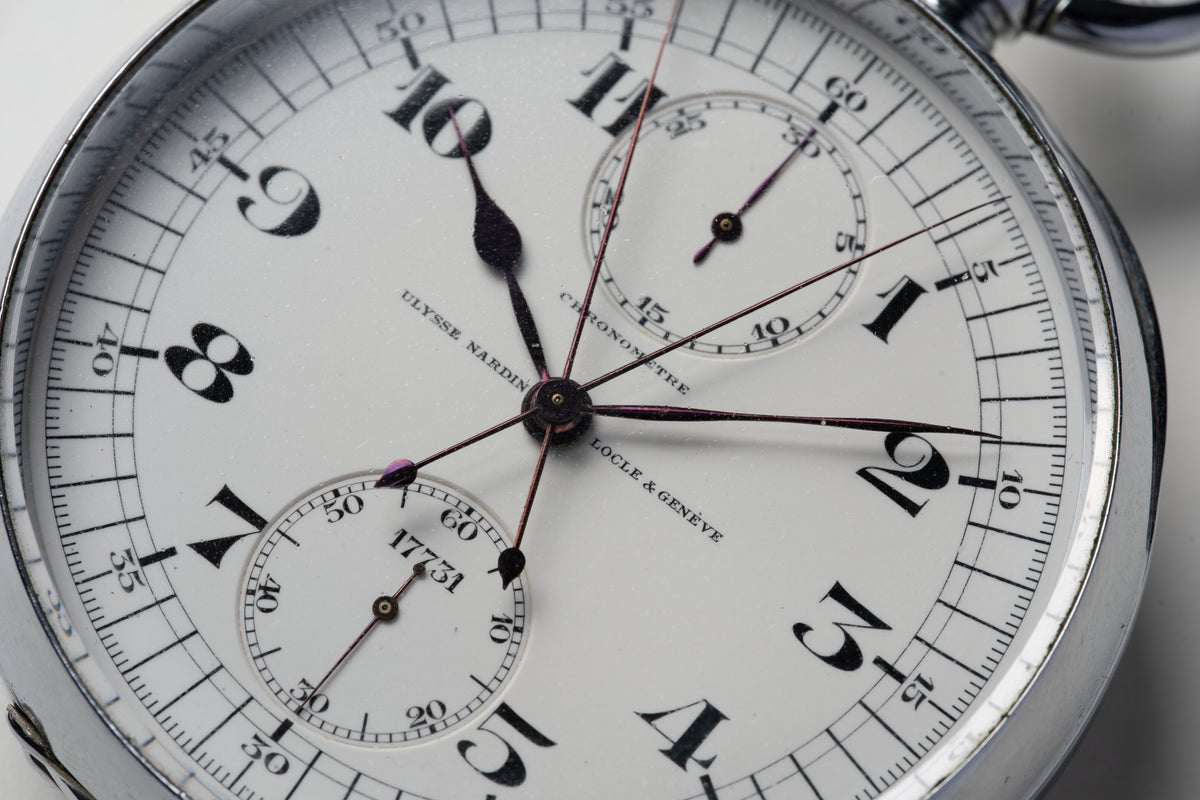 Ulysse Nardin Split-Seconds Chronometer, First Prize Neuchatel Observatory 1933, detail view 6