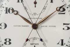 Ulysse Nardin Split-Seconds Chronomètre - Steel Observatory Pocket Chronograph, 1953, detail view 14
