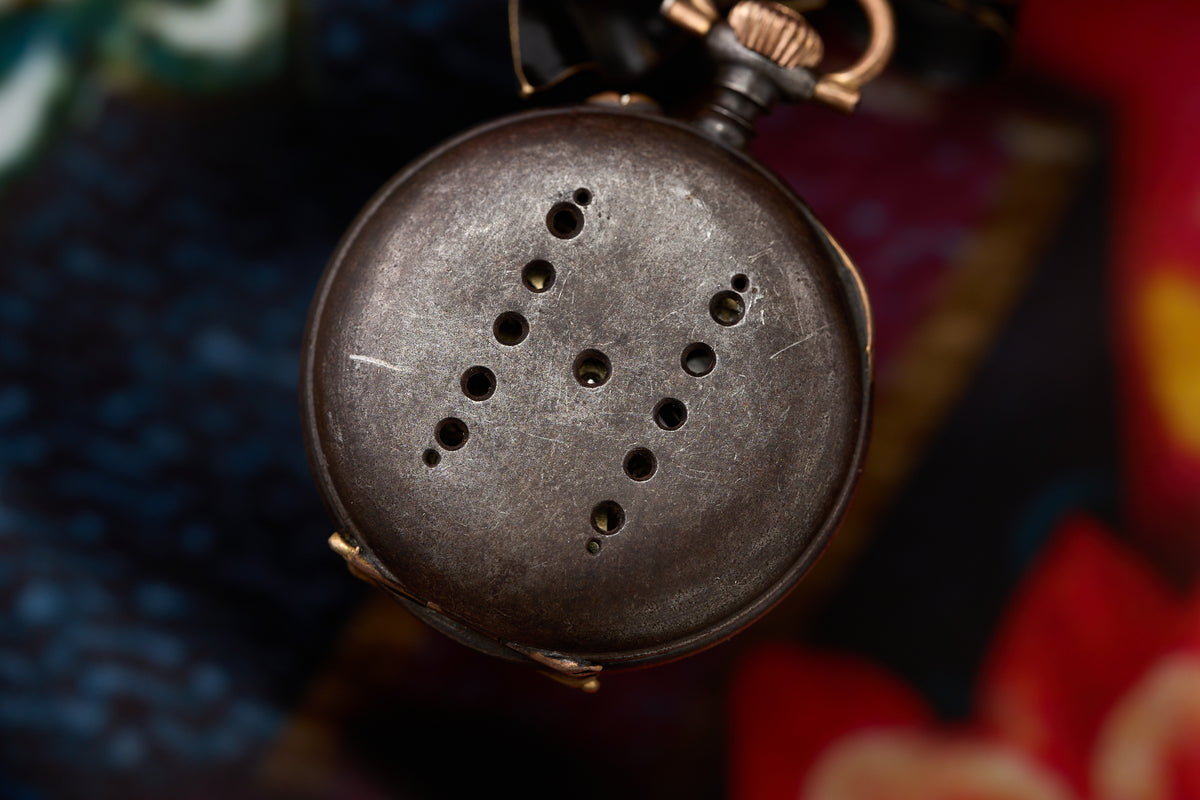 Fob Watch and Bow Brooch with an H Monogram, c.1900