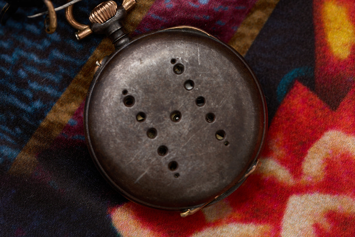 Fob Watch and Bow Brooch with an H Monogram, c.1900