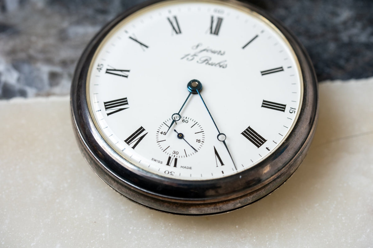 Eight-Day Goliath with a Harvest Relief Caseback, Swiss