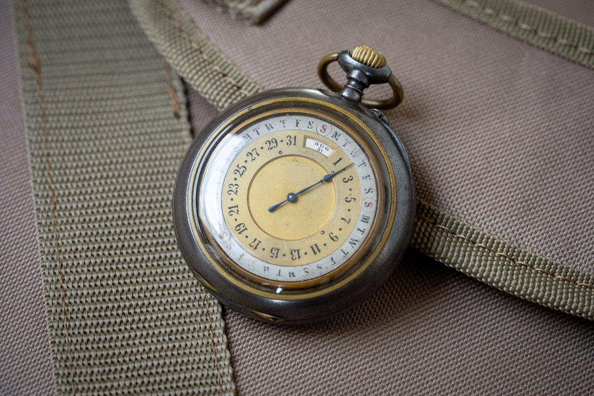 Double-Sided Calendar and Moonphase, Portmadoc, c.1890