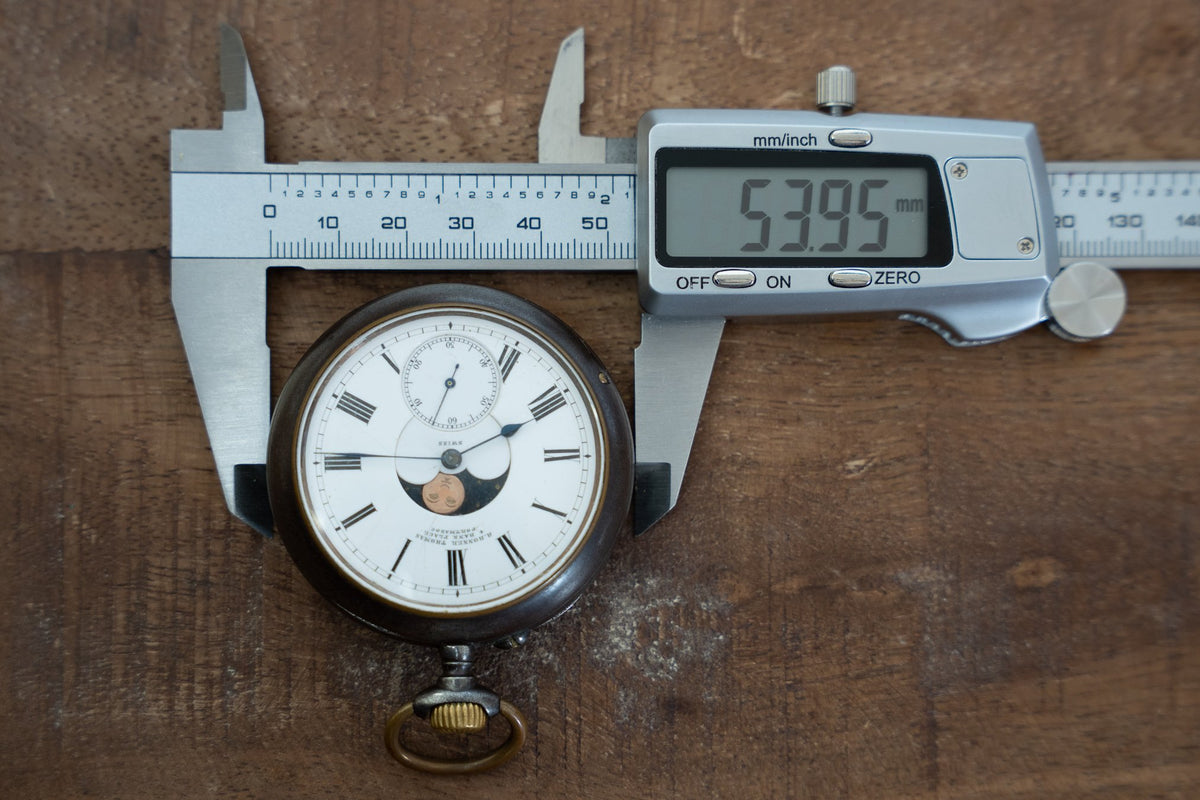 Double-Sided Calendar and Moonphase, Portmadoc, c.1890