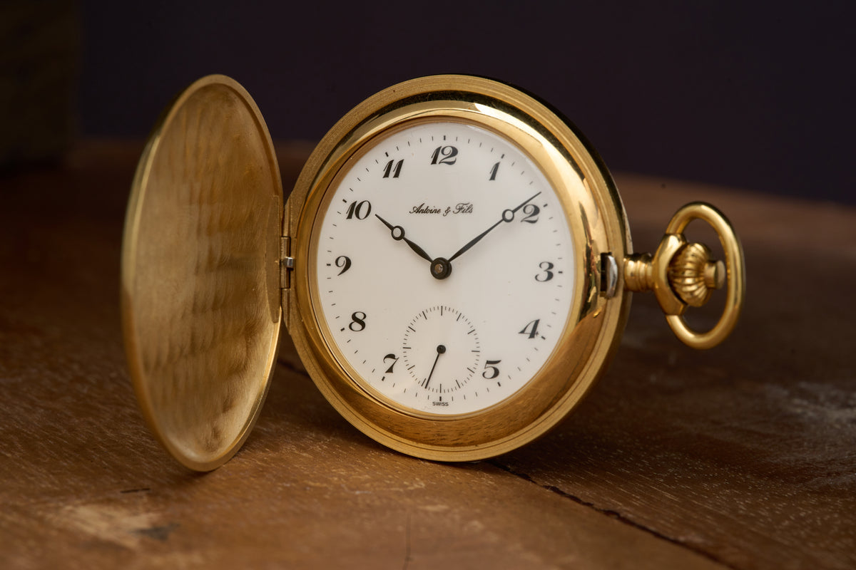 Rolled Gold Full Hunter, Swiss Made, c.1930s-1950s