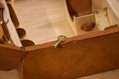 Asprey Sterling Silver Gentleman's Dressing Case, 1908, detail view 29
