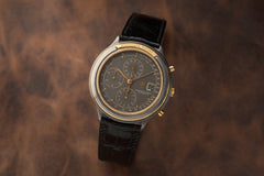 Audemars Piguet Huitième Chronograph in Tantalum and Yellow Gold, c.1988-1990, front view