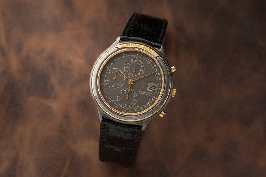 Huitième Chronograph in Tantalum and Yellow Gold, c.1988-1990
