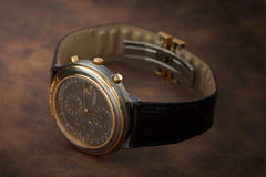 Audemars Piguet Huitième Chronograph in Tantalum and Yellow Gold, c.1988-1990, detail view 20