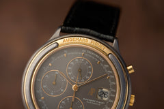 Audemars Piguet Huitième Chronograph in Tantalum and Yellow Gold, c.1988-1990, detail view 8