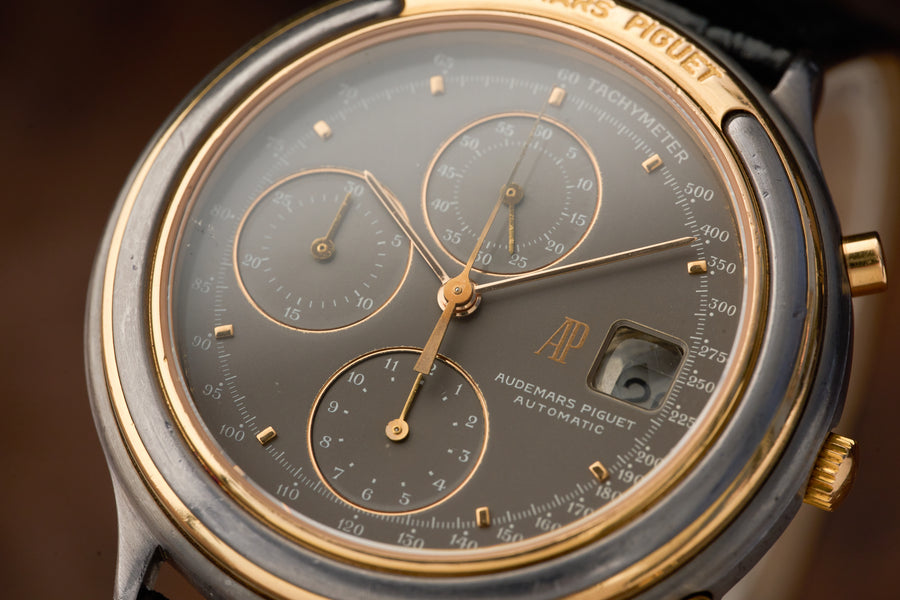 Huitième Chronograph in Tantalum and Yellow Gold, c.1988-1990