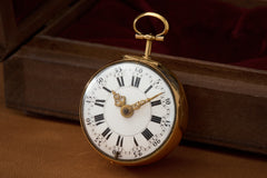 Baccuet Geneva Gold Repoussé Pocket Watch, Signed London, c.1750, detail view 16