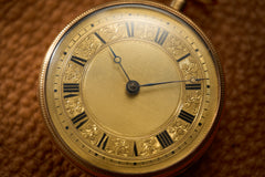 French 18k Gold Quarter Repeater Pocket Watch, c.1850, detail view 15