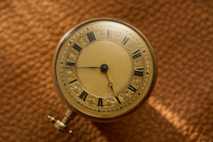 French 18k Gold Quarter Repeater Pocket Watch, c.1850, detail view 2