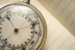 Bovet Fleurier Chinese Market Pocket Watch, Silver, c.1850, detail view 12