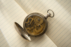 Bovet Fleurier Chinese Market Pocket Watch, Silver, c.1850, detail view 3