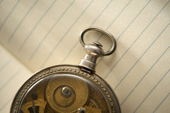 Bovet Fleurier Chinese Market Pocket Watch, Silver, c.1850, detail view 6