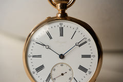 Breguet 18ct Gold Lepine Pocket Watch, No. 2961, c.1895, detail view 8