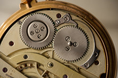 Breguet 18ct Gold Lepine Pocket Watch, No. 2961, c.1895, detail view 18