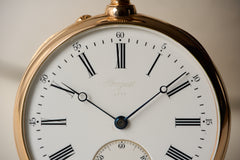 Breguet 18ct Gold Lepine Pocket Watch, No. 2961, c.1895, detail view 10