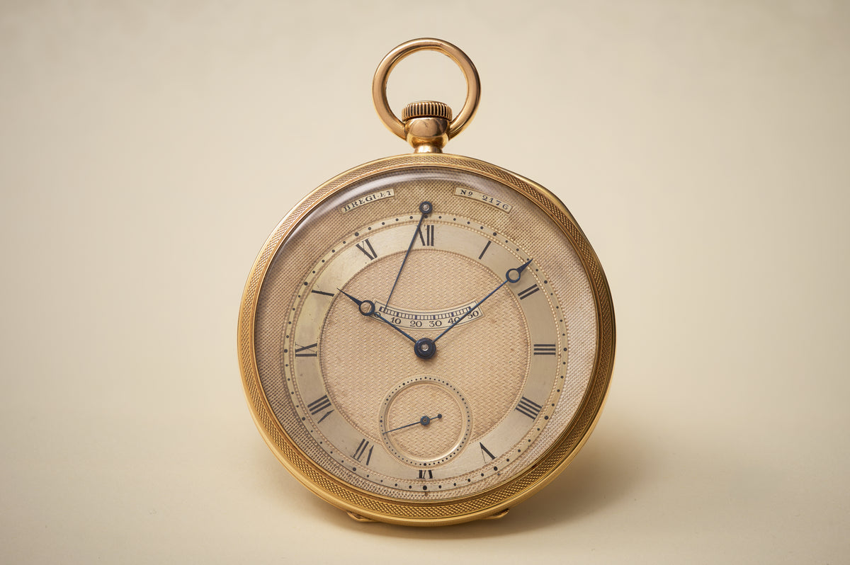 Breguet Perpetuelle Self-Winding Gold Pocket Watch, c.1930, detail view 4