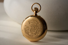 Breguet 18ct Gold Lepine Pocket Watch, No. 2961, c.1895, detail view 3