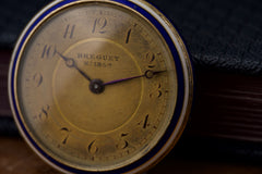 Breguet No. 1852 Gold Enamel Pendant Watch, 1914, detail view 31