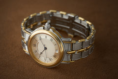 Breguet Marine 3400SA, Steel and Gold, Guilloché Dial, c.1994, detail view 19