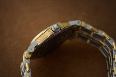 Breguet Marine 3400SA, Steel and Gold, Guilloché Dial, c.1994, detail view 21