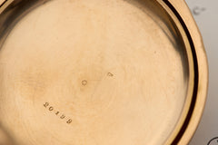 C.A. Gondy 18ct Gold Pocket Watch, Triple Calendar Moonphase, c.1890, detail view 22