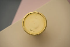Cartier 18k Gold Pocket Watch, Baguette Ruby Border, c.1925, detail view 6