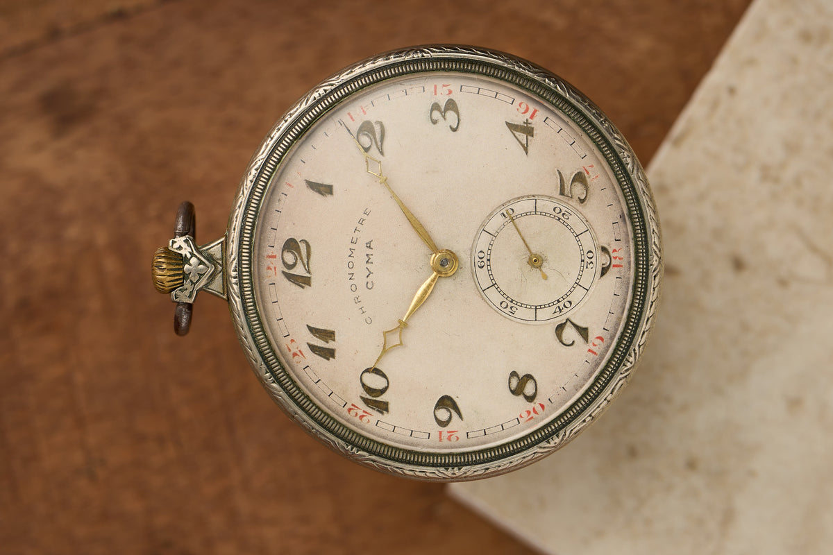 Calibre 971 Chronomètre, Red 24-Hour Ring, Art Deco, c.1920