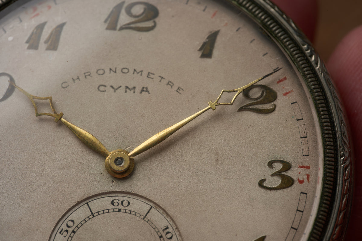 Calibre 971 Chronomètre, Red 24-Hour Ring, Art Deco, c.1920