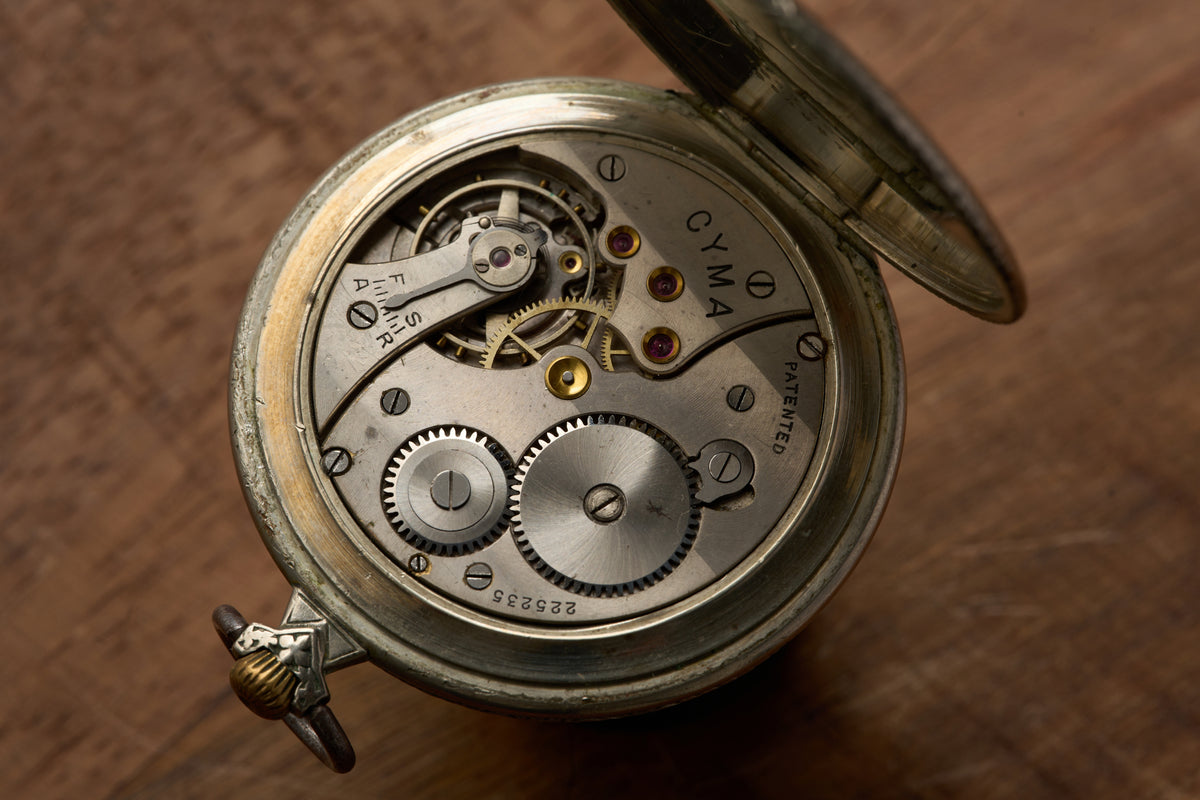 Calibre 971 Chronomètre, Red 24-Hour Ring, Art Deco, c.1920