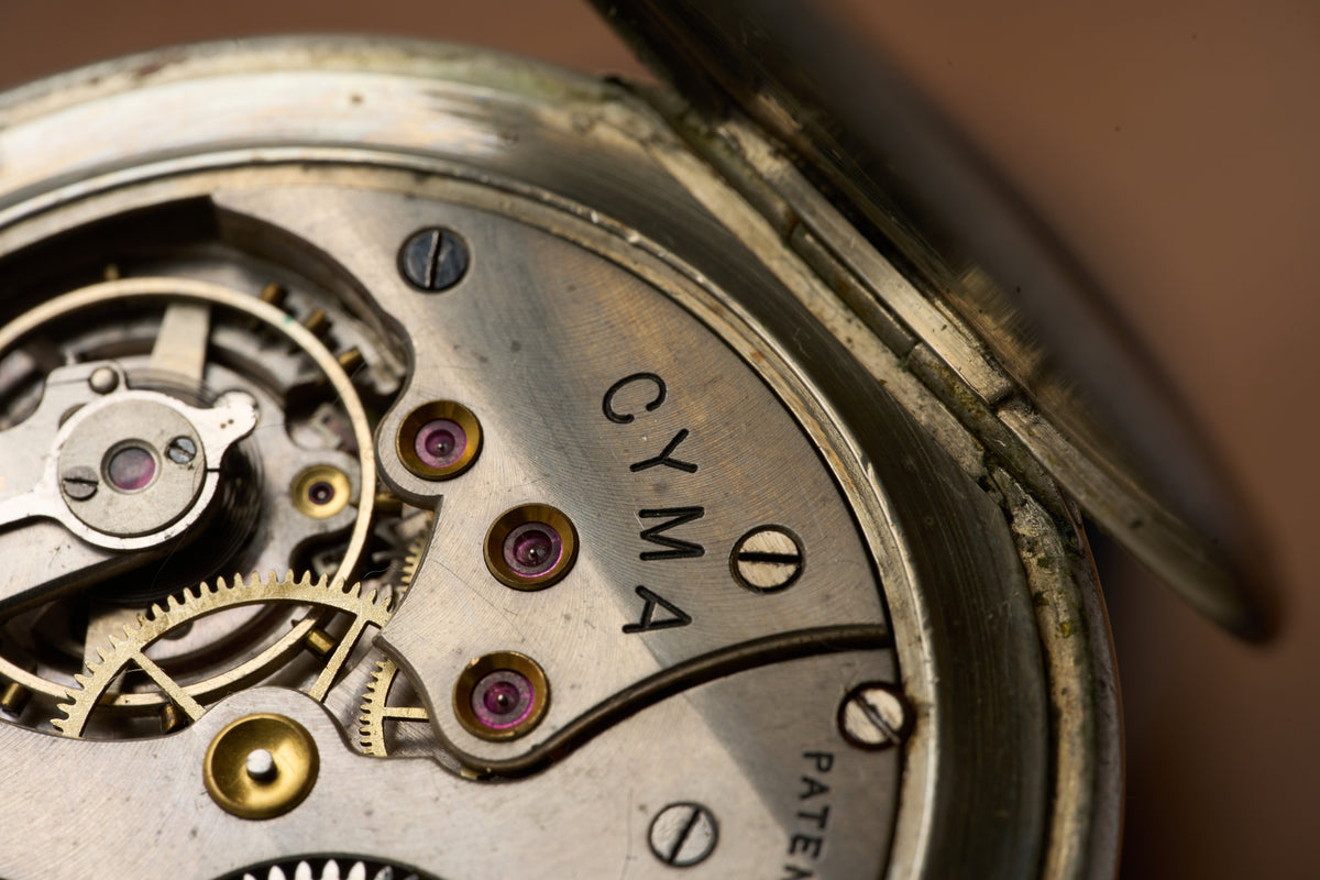 Calibre 971 Chronomètre, Red 24-Hour Ring, Art Deco, c.1920