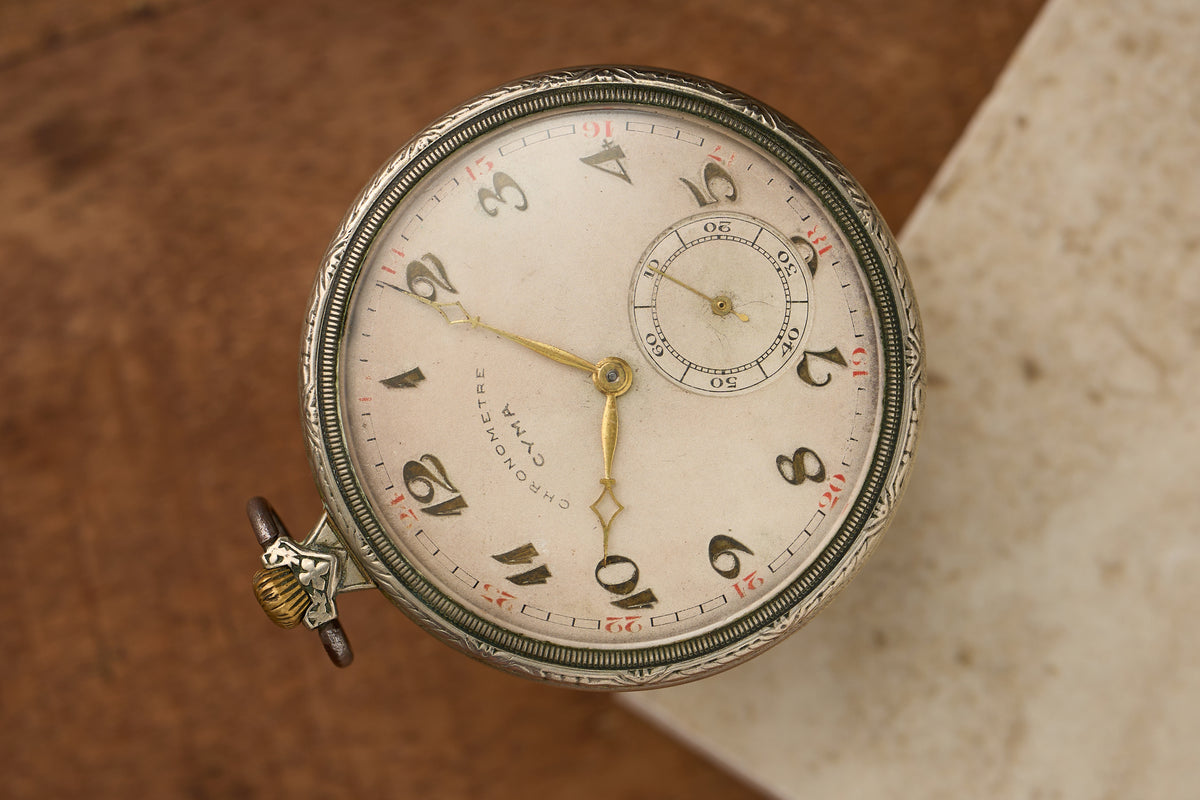 Calibre 971 Chronomètre, Red 24-Hour Ring, Art Deco, c.1920