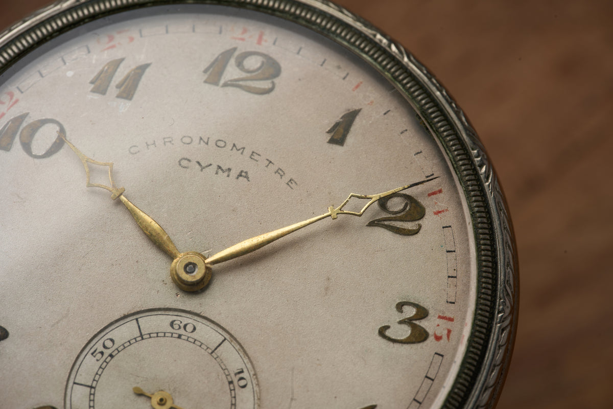 Calibre 971 Chronomètre, Red 24-Hour Ring, Art Deco, c.1920
