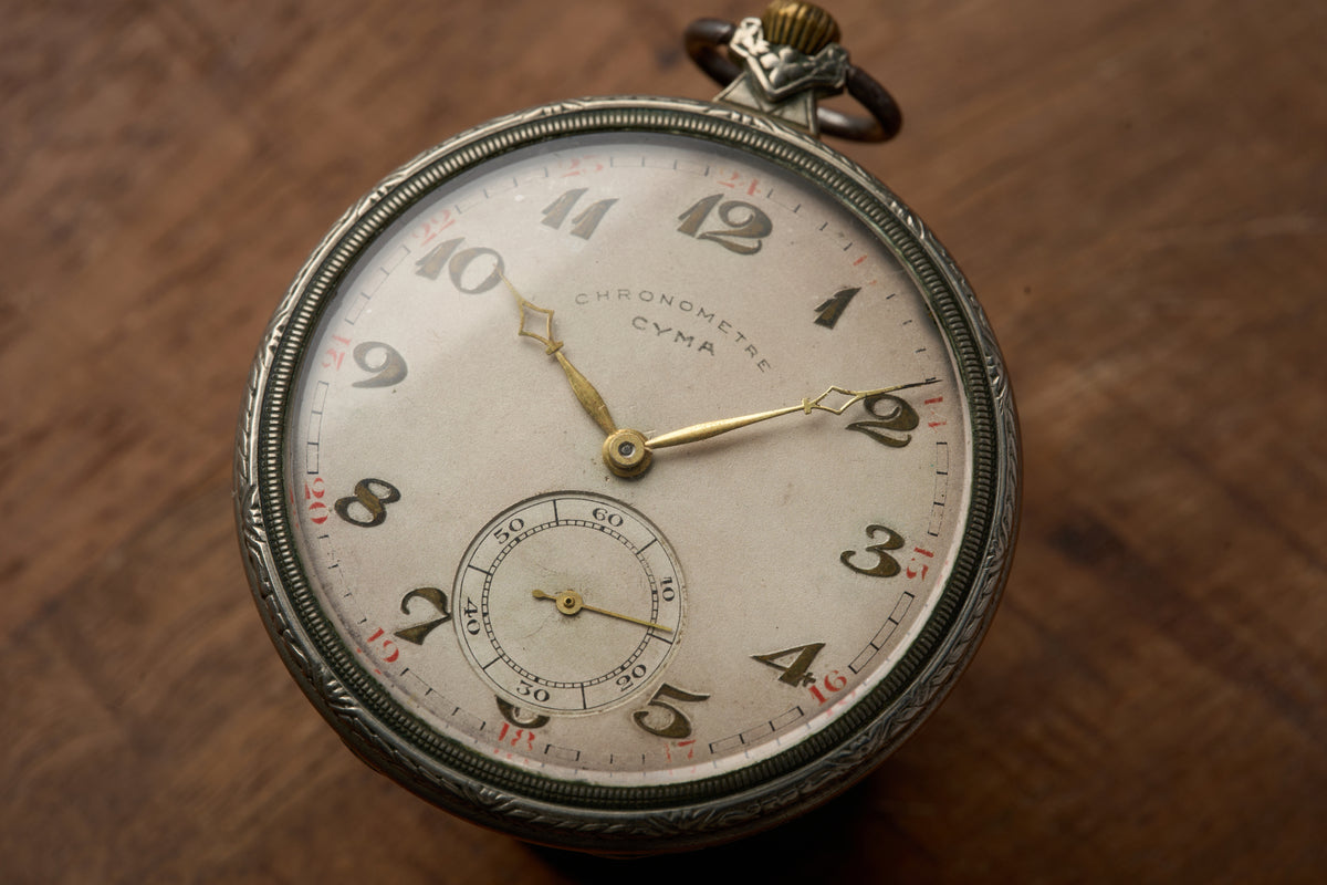 Calibre 971 Chronomètre, Red 24-Hour Ring, Art Deco, c.1920