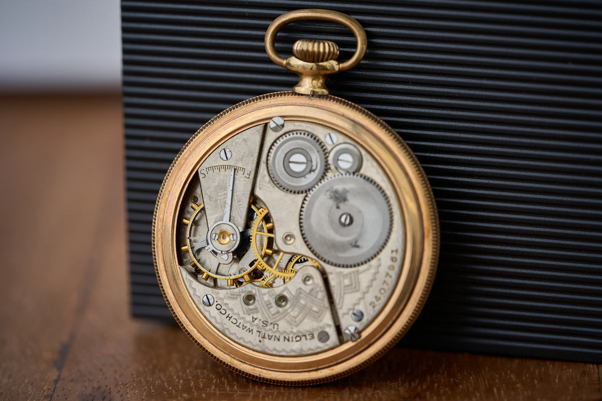 Two-Tone Rose Gold and Nickel Silver, c.1908-1910