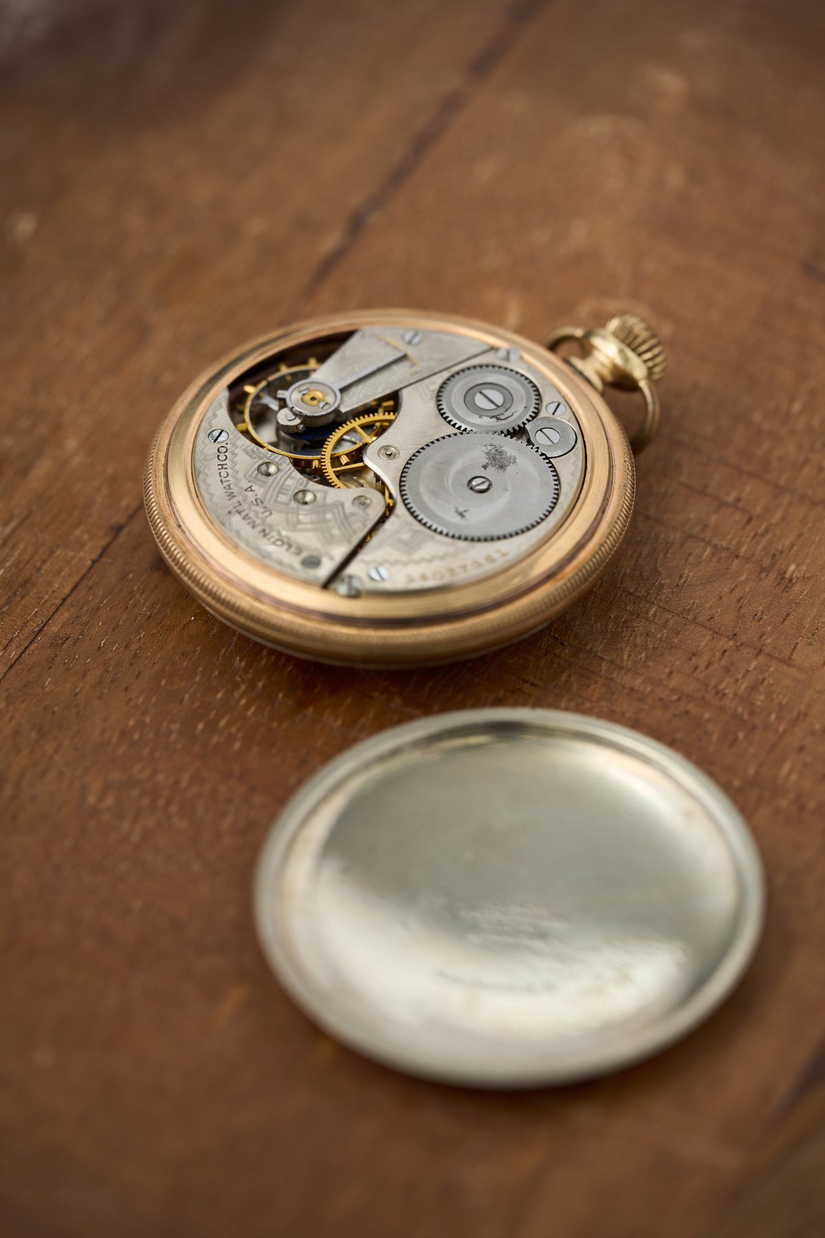 Two-Tone Rose Gold and Nickel Silver, c.1908-1910
