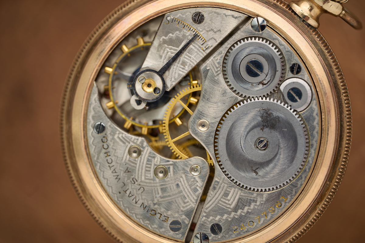 Two-Tone Rose Gold and Nickel Silver, c.1908-1910