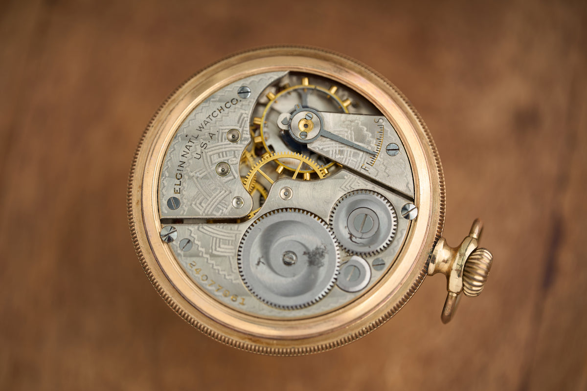 Two-Tone Rose Gold and Nickel Silver, c.1908-1910